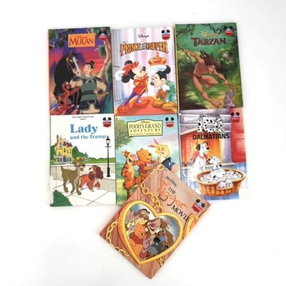 Vintage Walt Disney's Wonderful World Of Reading Children’s Hardcover‎ Books - Picture 1 of 14